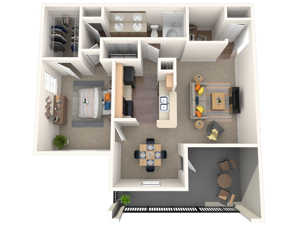 Pine River Lodge floor plan